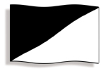 Half-black flag